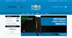 Desktop Screenshot of police-equipment-worldwide.com